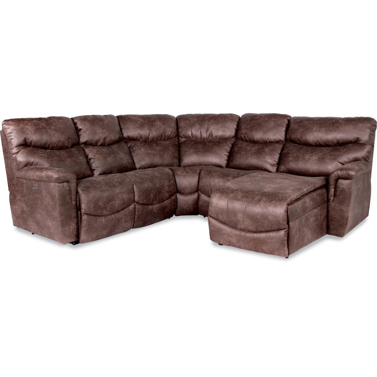 La-Z-Boy James 4 Pc Reclining Sectional Sofa