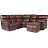 La-Z-Boy James 4 Pc Pwr Reclining Sectional w/ Pwr  Head