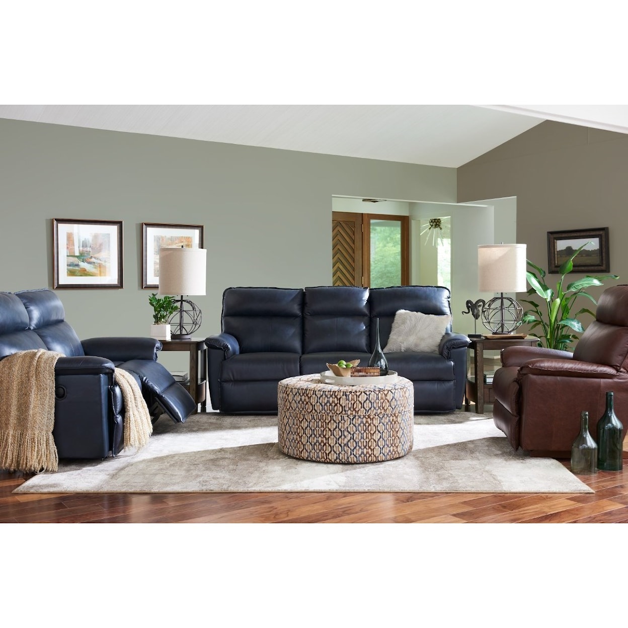 La-Z-Boy Jay PowerRecline Reclining Sofa w/ Pwr Headrests