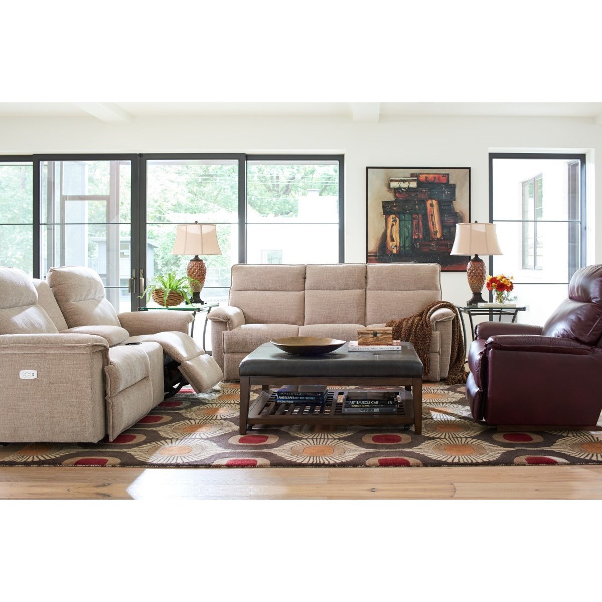 La-Z-Boy Jay Reclining Sofa w/ Pwr Headrests