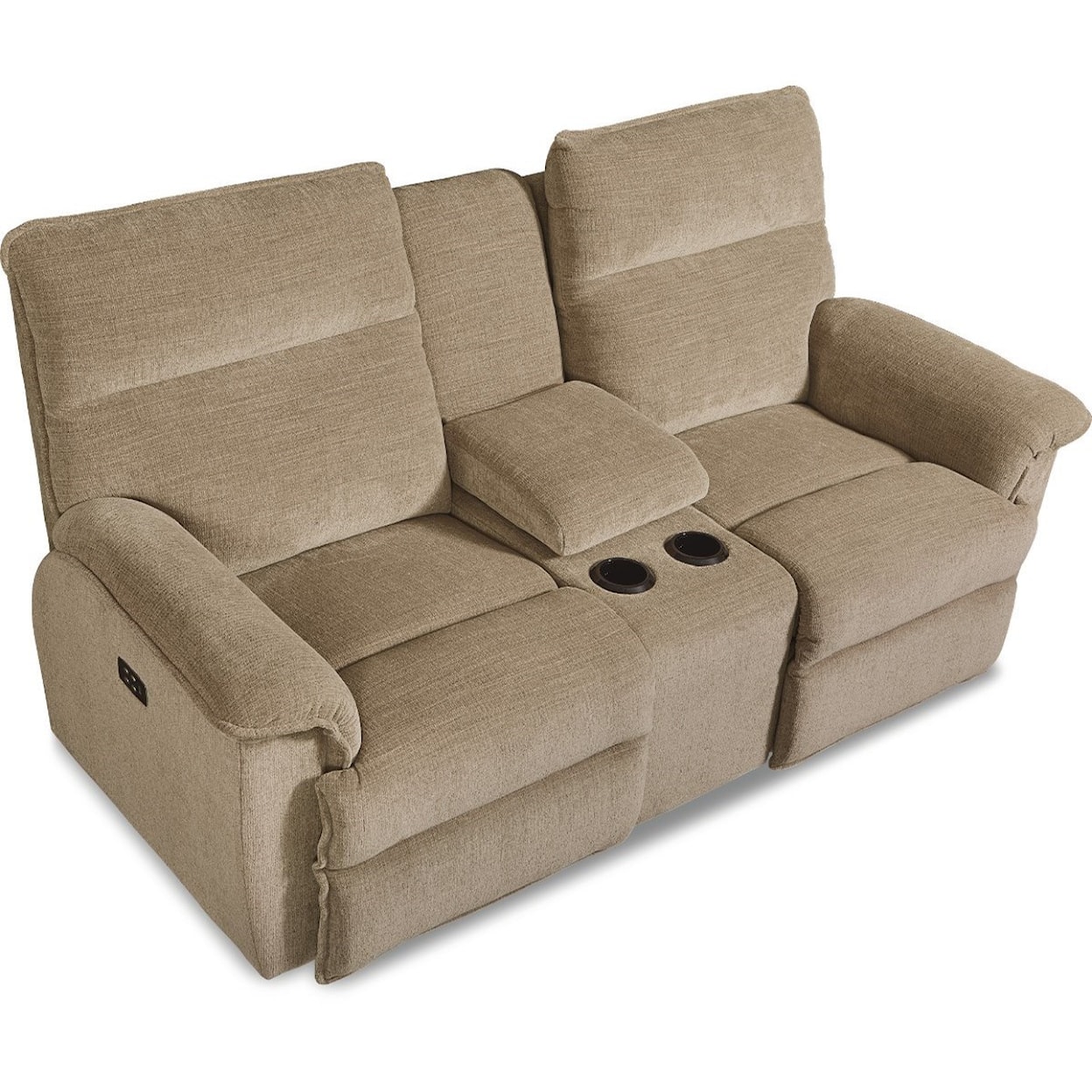 La-Z-Boy Jay La-Z-Time Full Reclining Loveseat w/Console