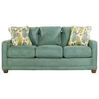 Transitional SUPREME-COMFORT™ Queen Sleep Sofa