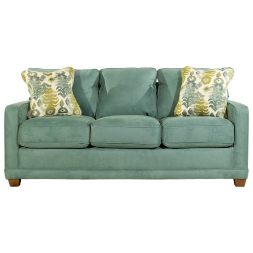 Transitional SUPREME-COMFORT Queen Sleep Sofa