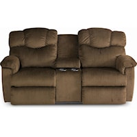 Power La-Z-Time®Full Reclining Sofa with Table