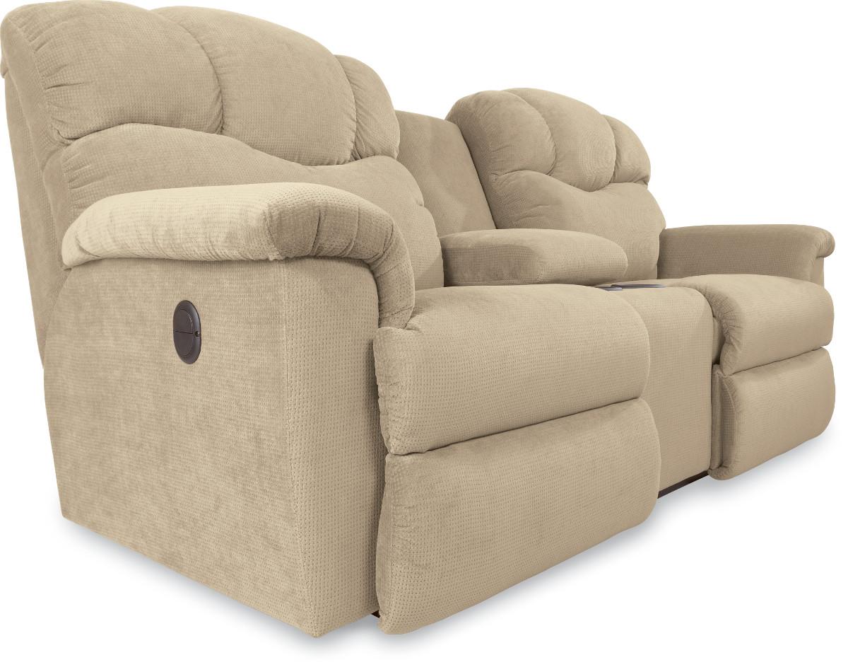 La Z Boy Lancer Power La Z Time Full Reclining Loveseat with Middle Console SuperStore Reclining Loveseats