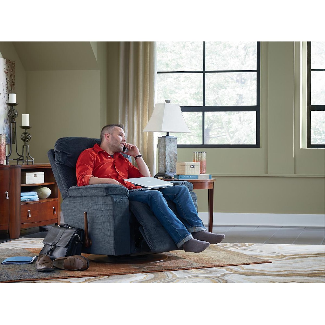 La-Z-Boy Recliners Forester RECLINA-ROCKER® Recliner