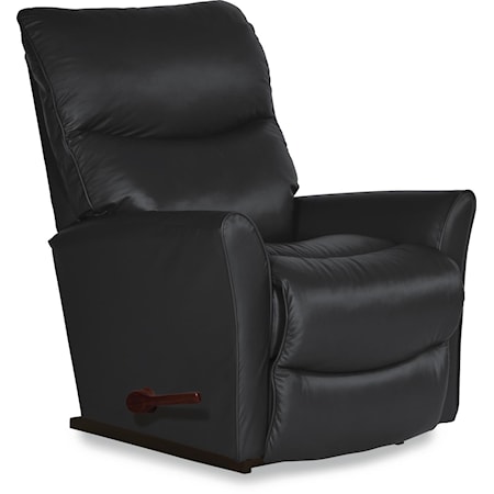 Small Scale Wall Recliner with Flared Arms
