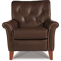 Thorne High Leg Recliner with Tufted Back