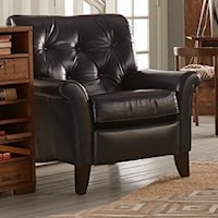 Thorne High Leg Recliner with Tufted Back