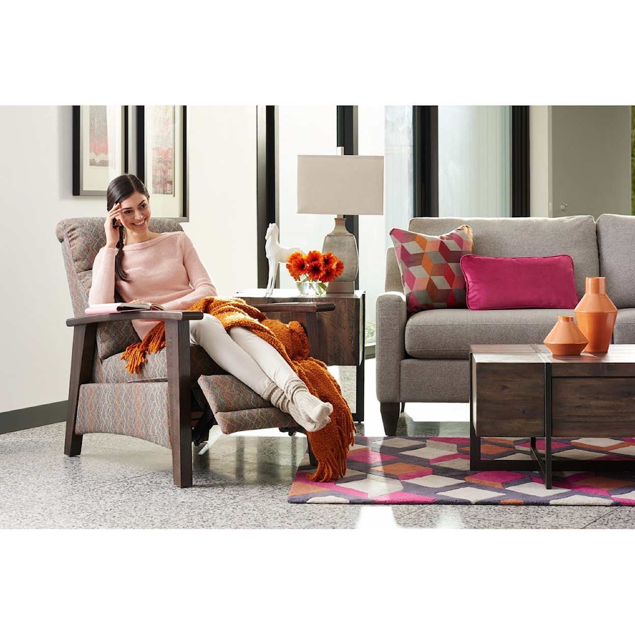 La-Z-Boy Recliners Nouveau Low Profile Power Recliner