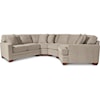 La-Z-Boy Meyer 4-Pc Sectional w/ LAS Cuddler