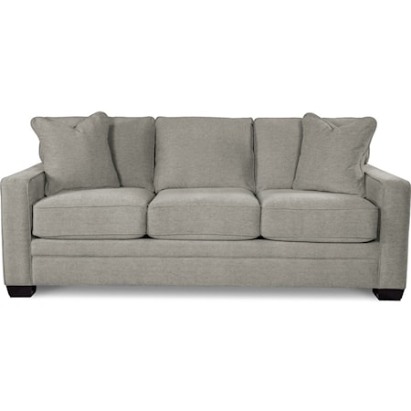 Contemporary Sofa with Premier ComfortCore Cushions