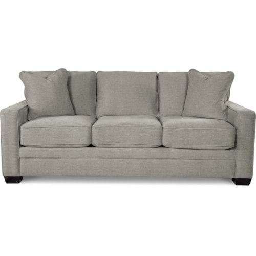 Contemporary Sofa with Premier ComfortCore Cushions