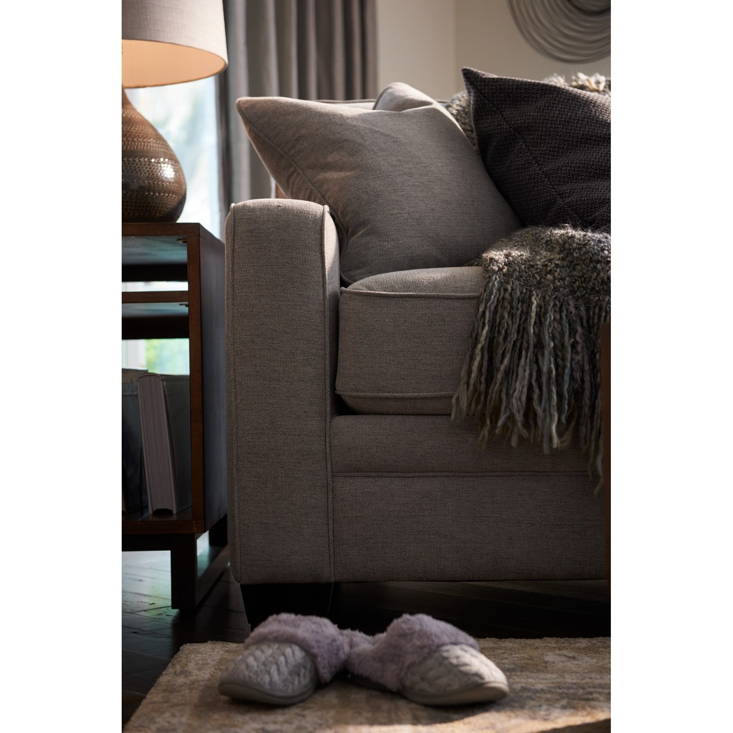 La-Z-Boy Meyer W978159 Contemporary Sofa with Premier