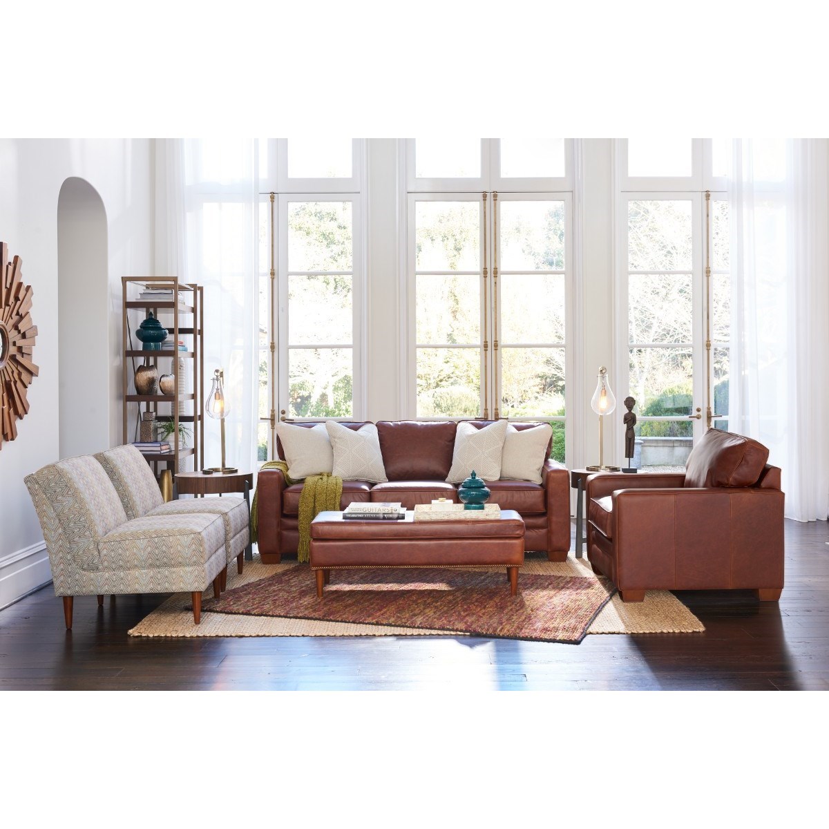 LaZBoy Meyer 610694 Contemporary Sofa with Premier ComfortCore