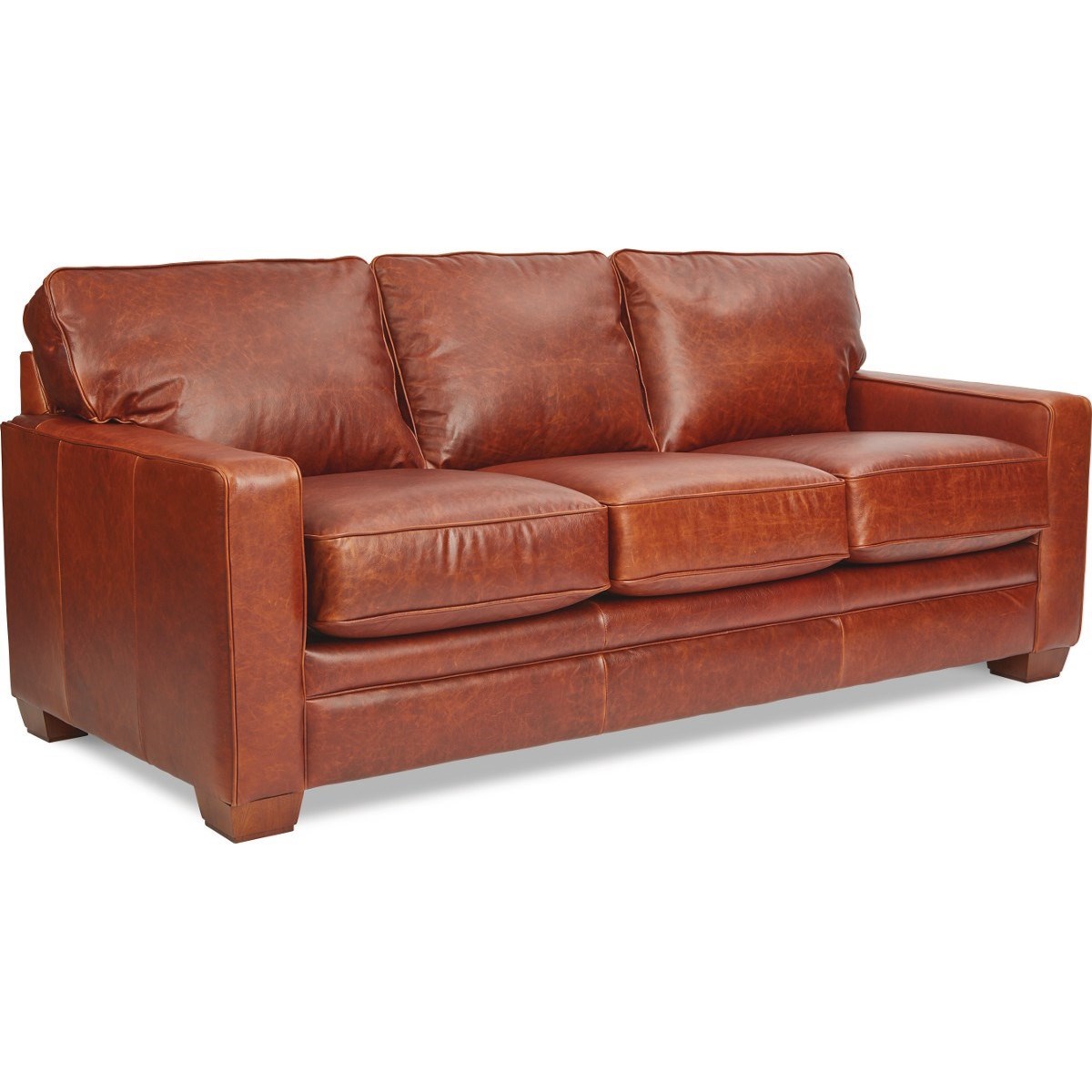LaZBoy Meyer Contemporary Sofa with Premier ComfortCore Cushions