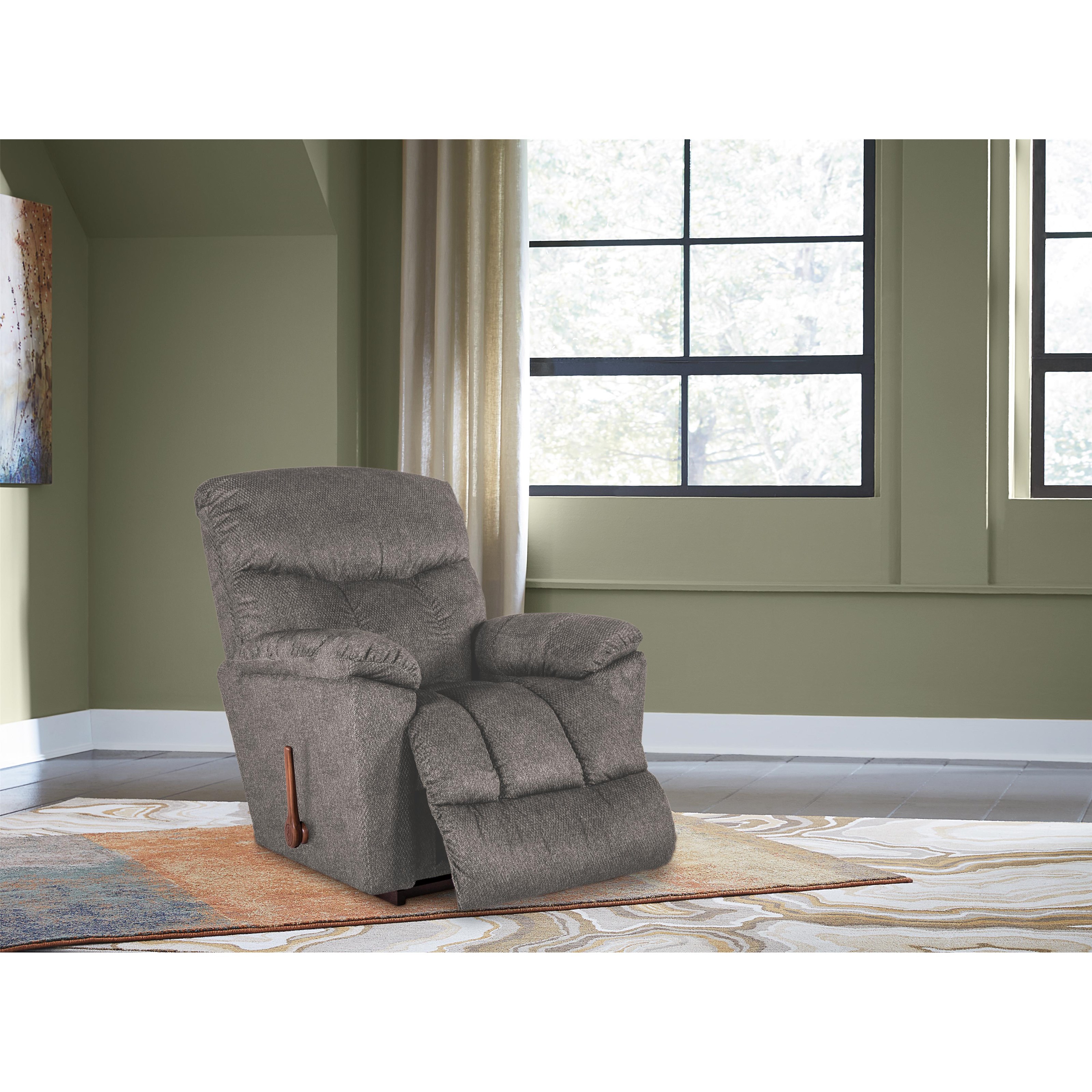 LaZBoy Morrison MOR200100 Rocker Recliner HomeWorld Furniture Recliner Three Way