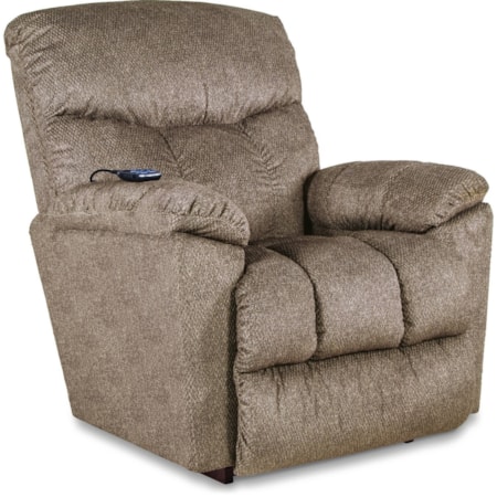 Power Rocking Recliner w/ Headrest & Lumbar