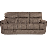 Casual Power Reclining Sofa with USB Charging Ports