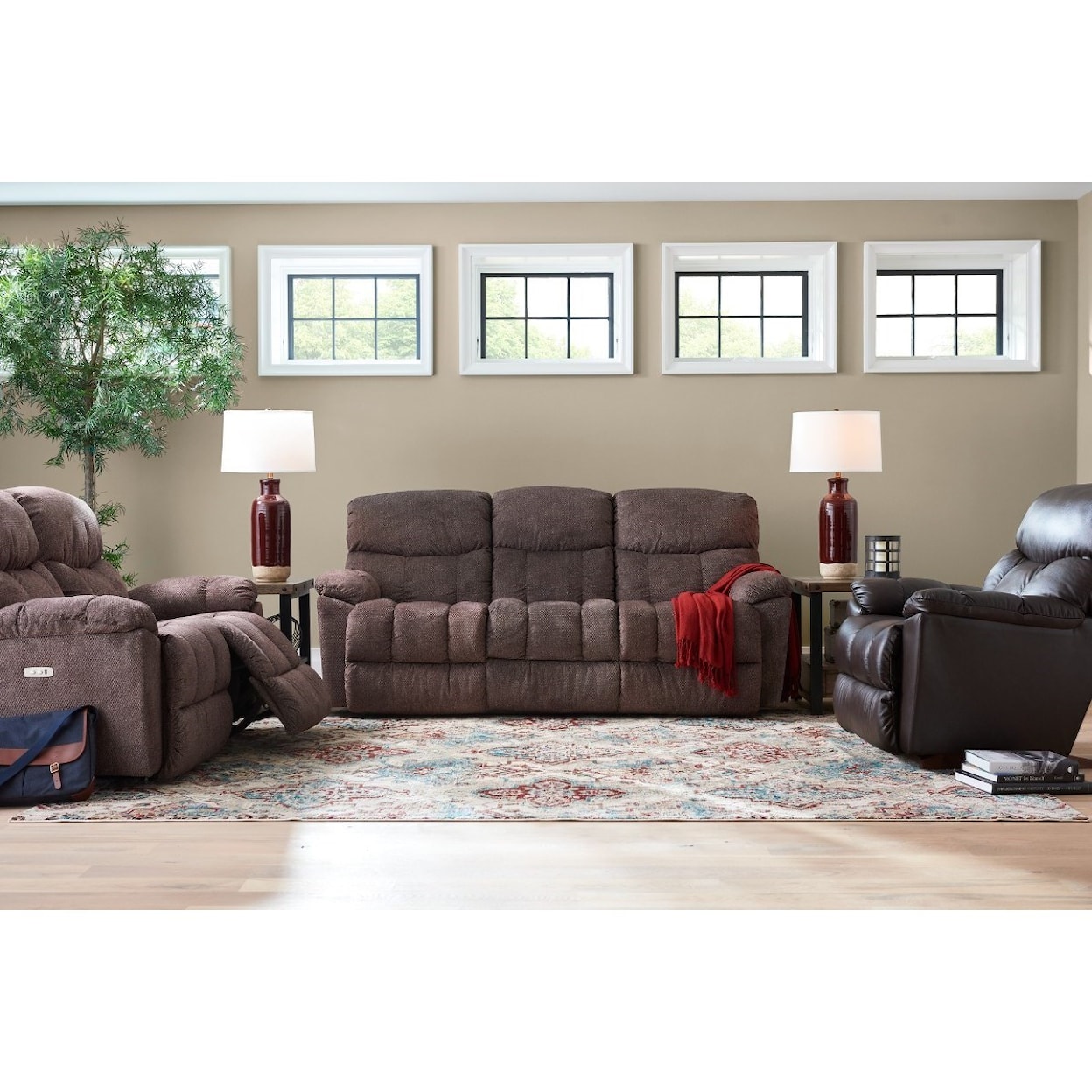 La-Z-Boy Morrison Power Reclining Sofa w/ Pwr Headrests