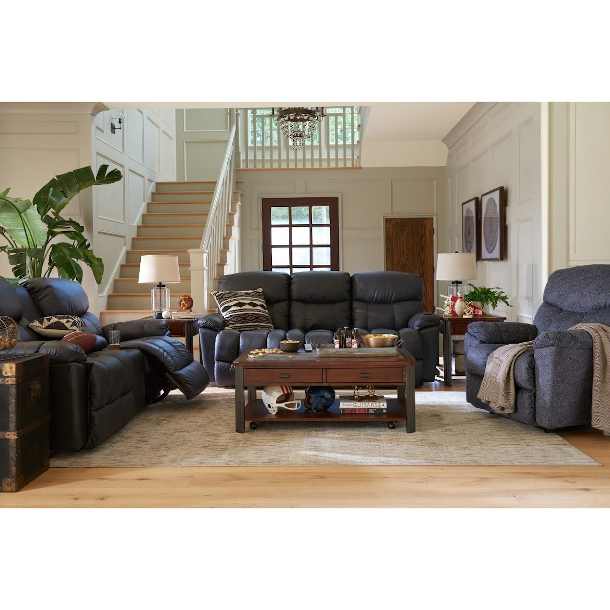 La-Z-Boy Morrison Power Reclining Sofa w/ Pwr Headrests