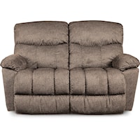 Casual Power Reclining Loveseat with USB Charging Ports and Power Headrests