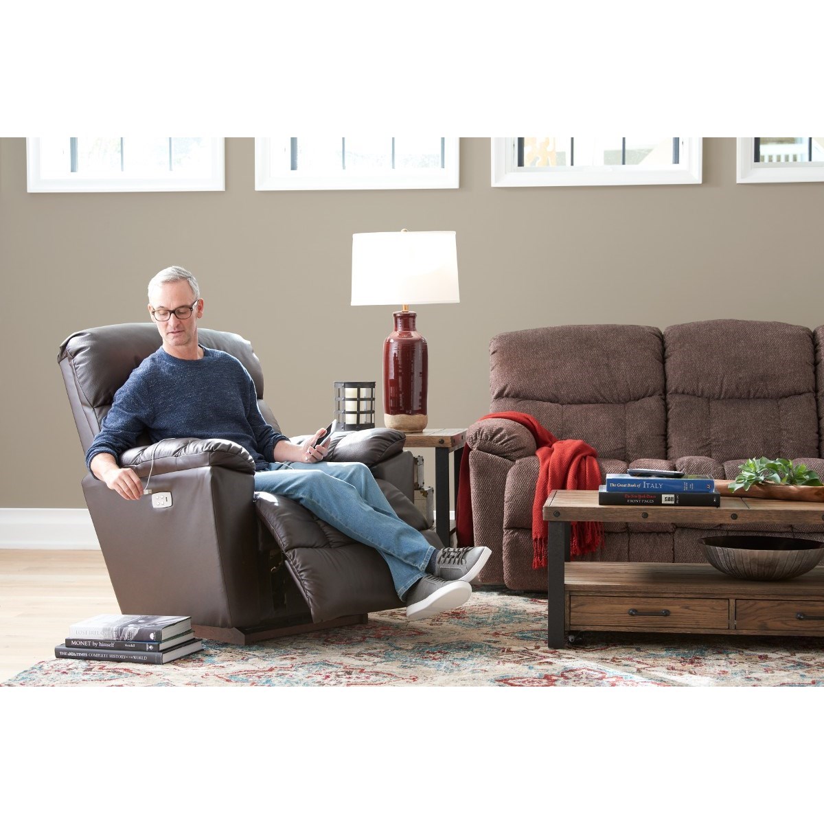 Lazy boy morrison cheap power recliner