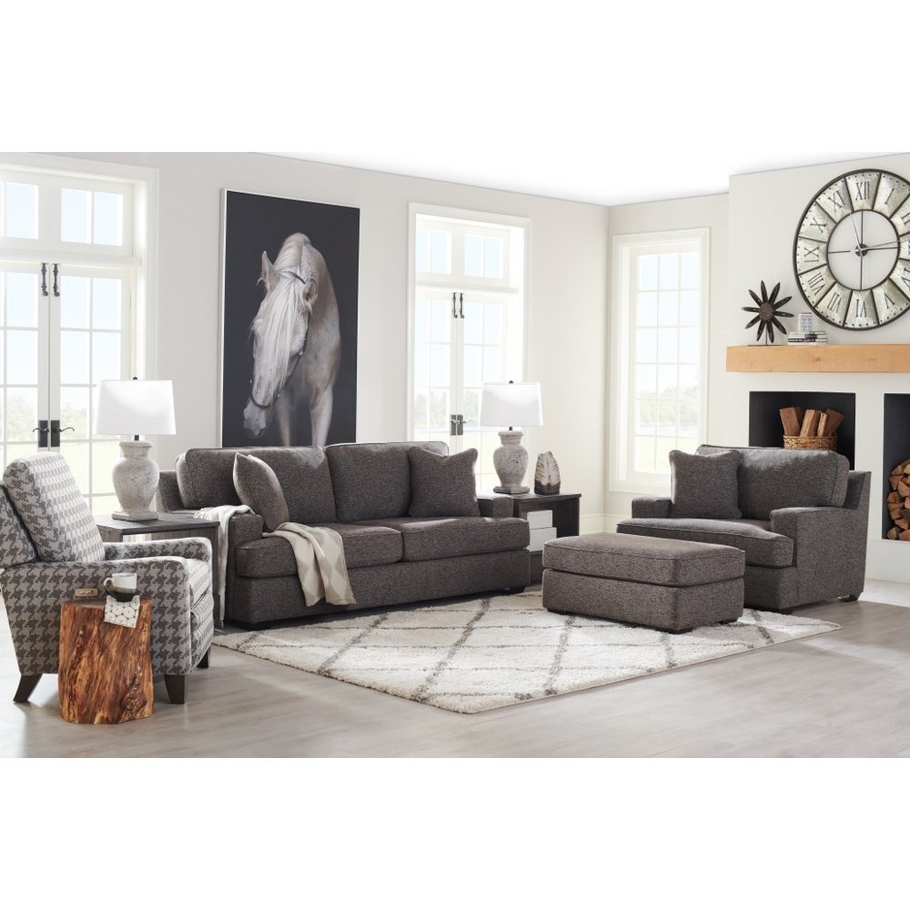 Paxton Oversized Chair \u0026 Ottoman Set, image size:1248x1248