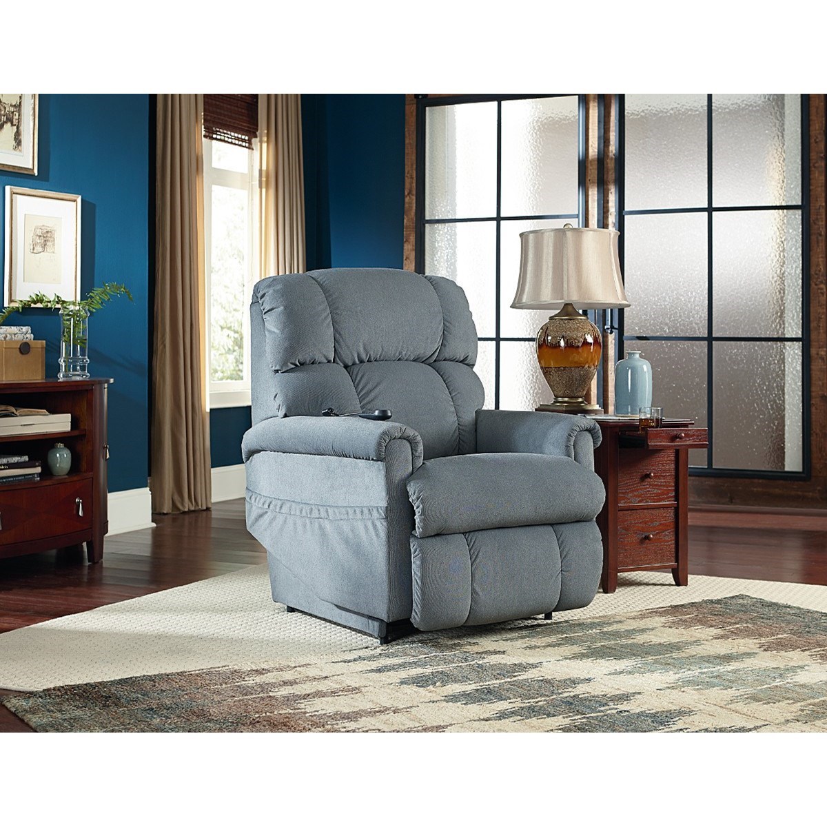 La Z Boy Pinnacle Platinum Power Lift Recliner SuperStore Lift