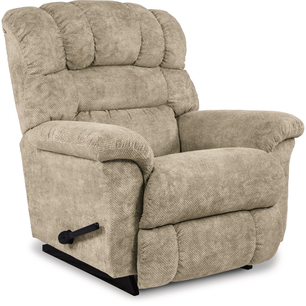 La Z Boy Randell 010777 C168932 Casual Oversized Big Man Rocker Recliner Bennett s Furniture and Mattresses Recliner Three Way