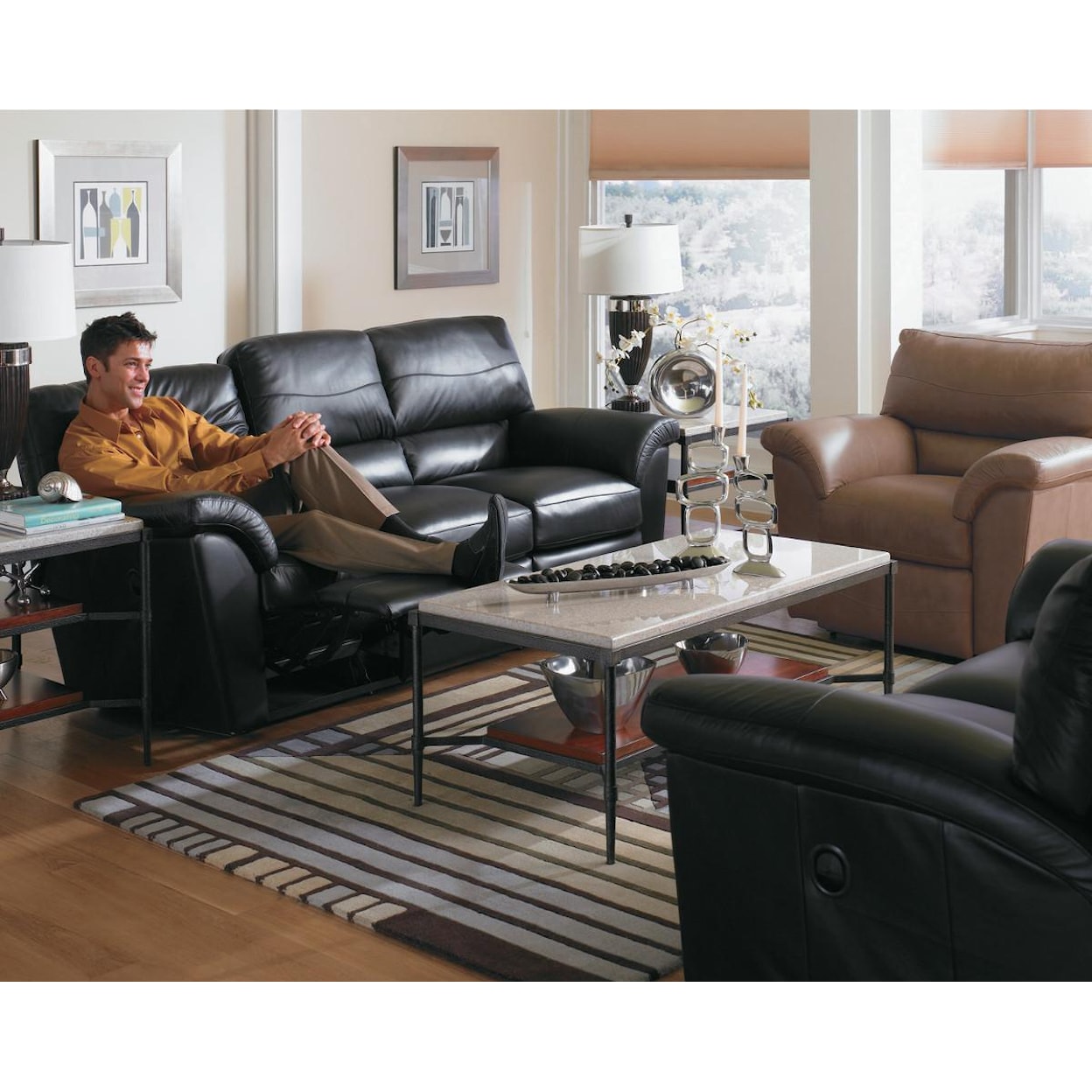 La-Z-Boy Reese Power La-Z-Time® Full Reclining Sofa