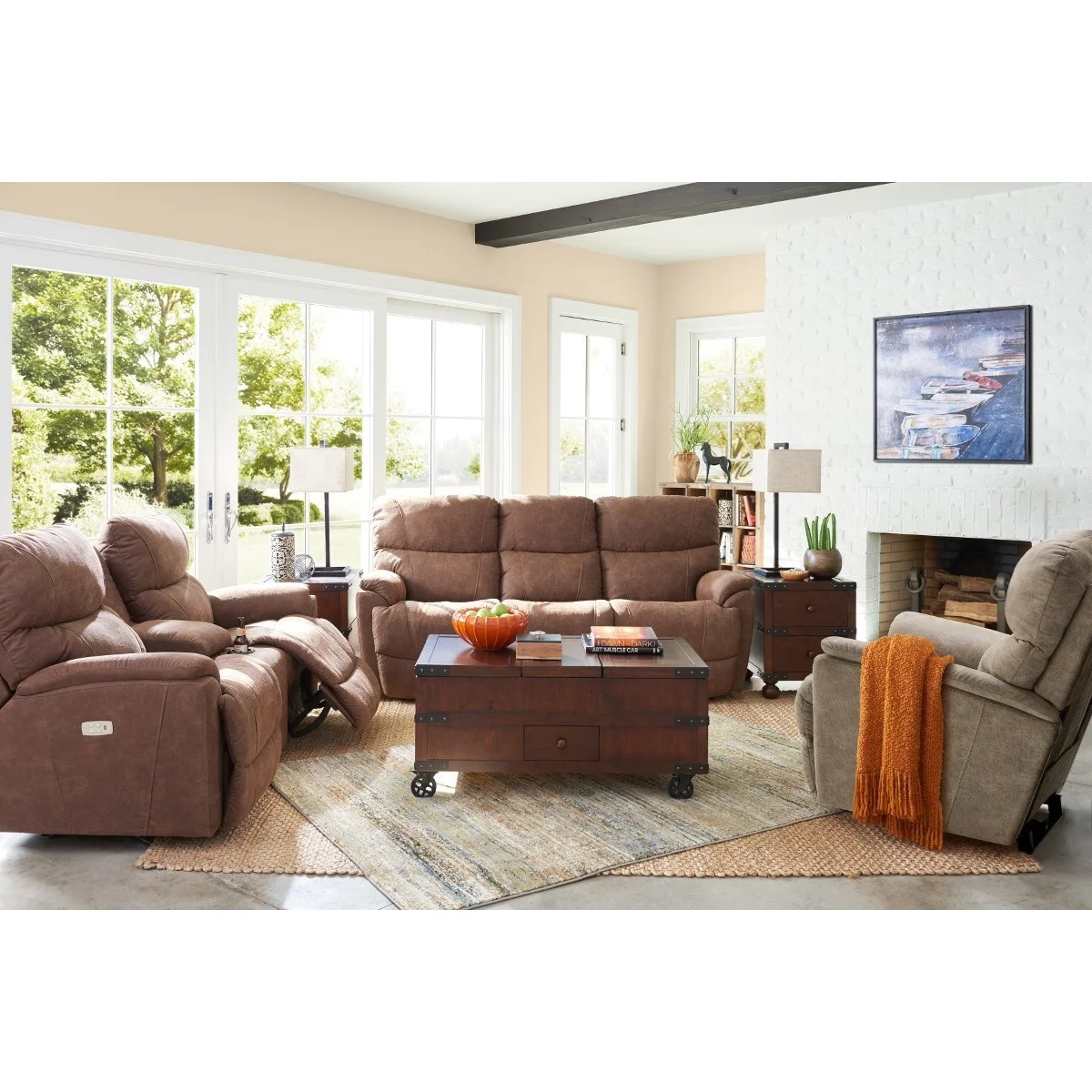 La-Z-Boy Trouper 10007138 Rocker Recliner | Conlin's Furniture ...