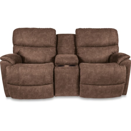 Full Reclining Loveseat w/Console