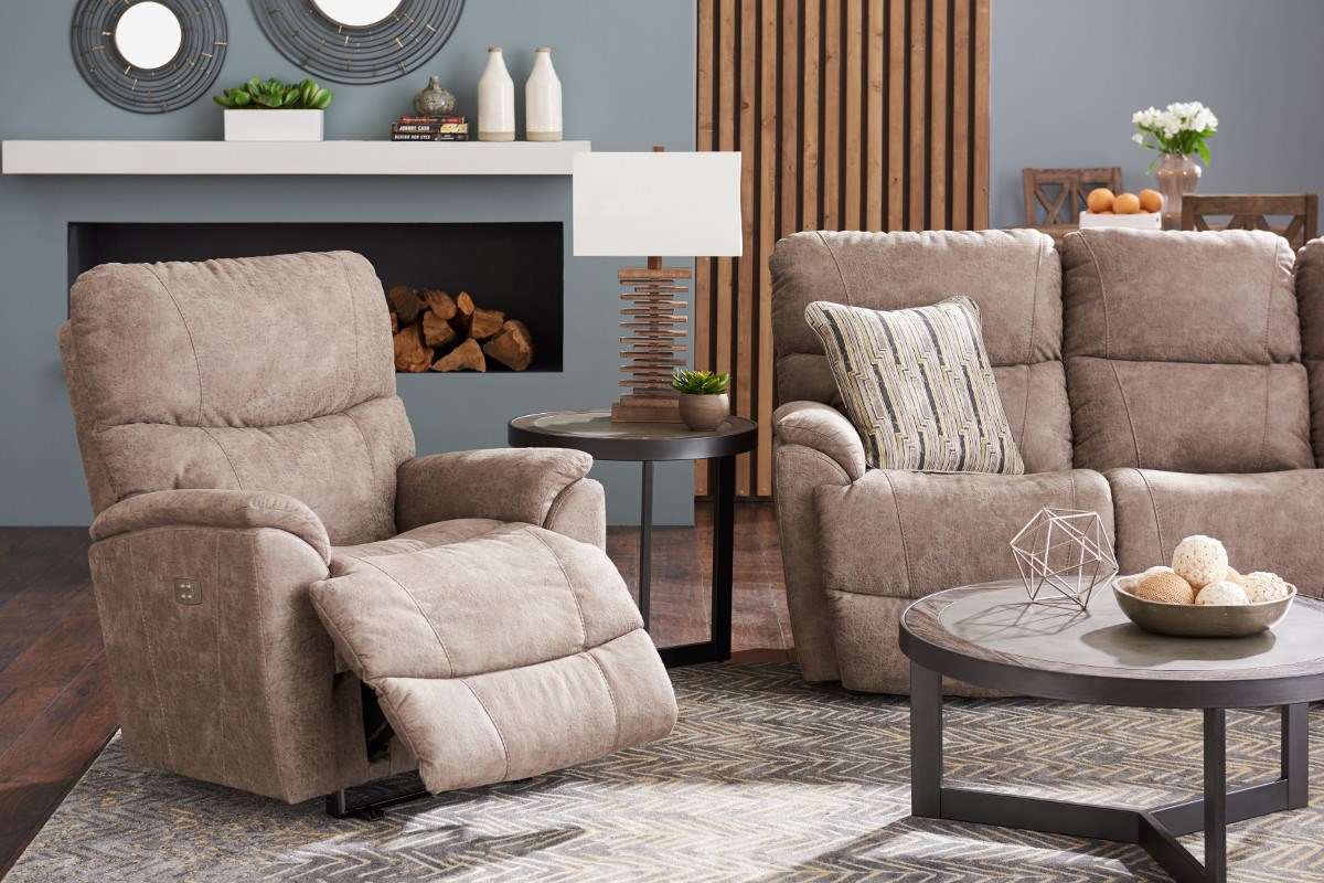 Lazy boy 2025 trouper power recliner