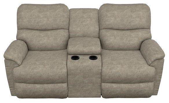 La-Z-Boy Trouper 1230942 Power Reclining Loveseat w/ Headrest & Console |  Johnny Janosik | Reclining Loveseats