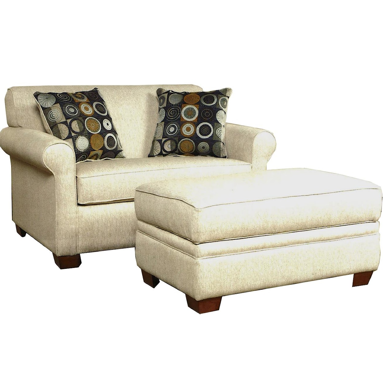 LaCrosse 999 Chair & Ottoman