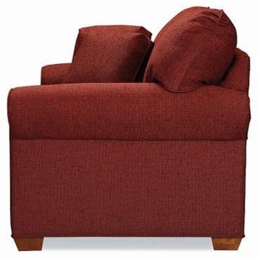 Rolled Arm Chair &amp; 1/2