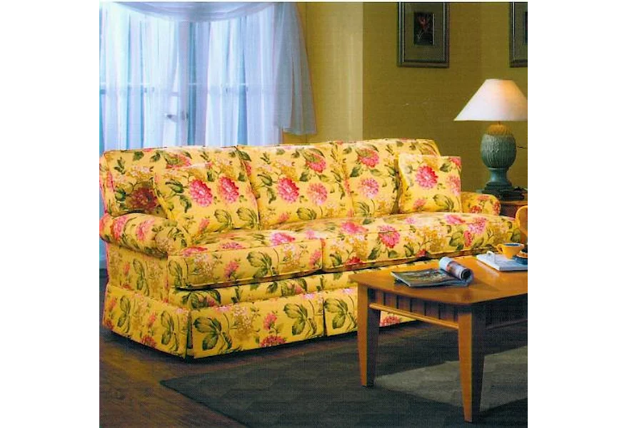 6220 Full Length Sofa by Lancer at Belpre Furniture