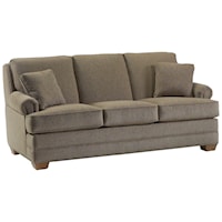 Transitional Sofa with Lawson Rolled Arms