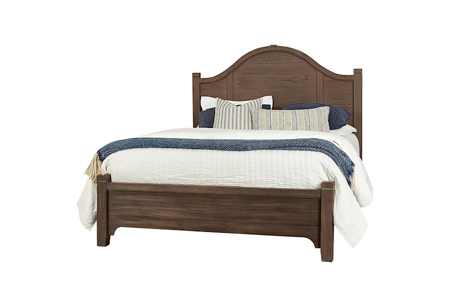 Bungalow Queen Low Profile Bed by Laurel Mercantile Co. at Jacksonville Furniture Mart