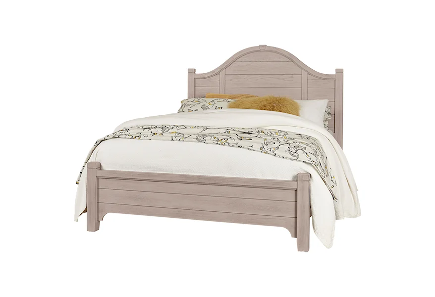 Bungalow King Low Profile Bed by Laurel Mercantile Co. at Z & R Furniture