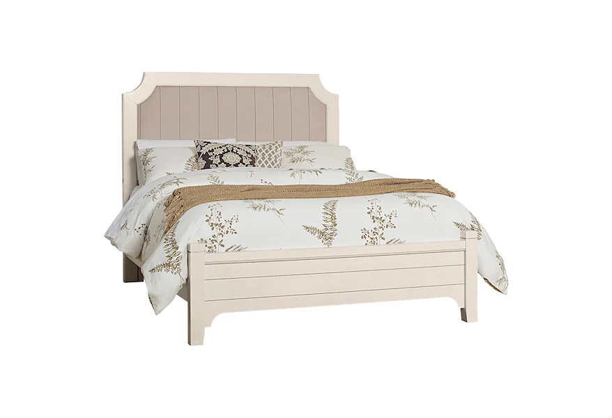 Bungalow Queen Upholstered Bed by Laurel Mercantile Co. at VanDrie Home Furnishings