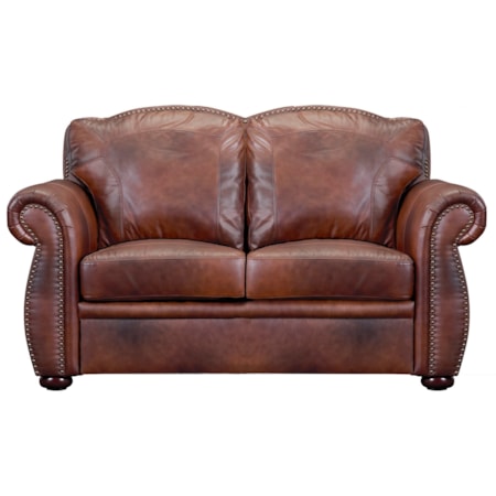 Leather Loveseat