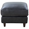 Leather Italia USA Georgetowne Chino Ottoman