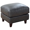 Leather Italia USA Georgetowne Chino Ottoman