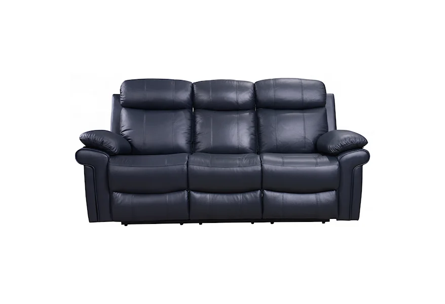 Shae - Joplin Power Reclining Leather Sofa by Leather Italia USA at Corner Furniture