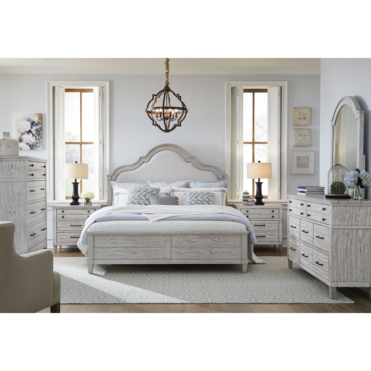 Legacy Classic Mulberry King Bedroom Group