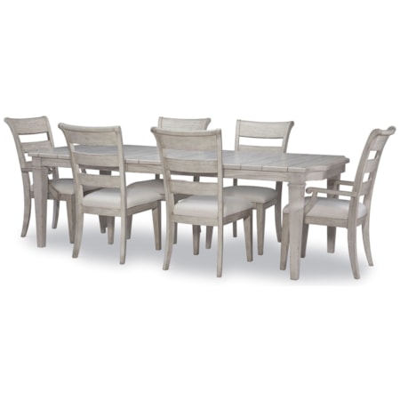 7-Piece Table and Chair Set