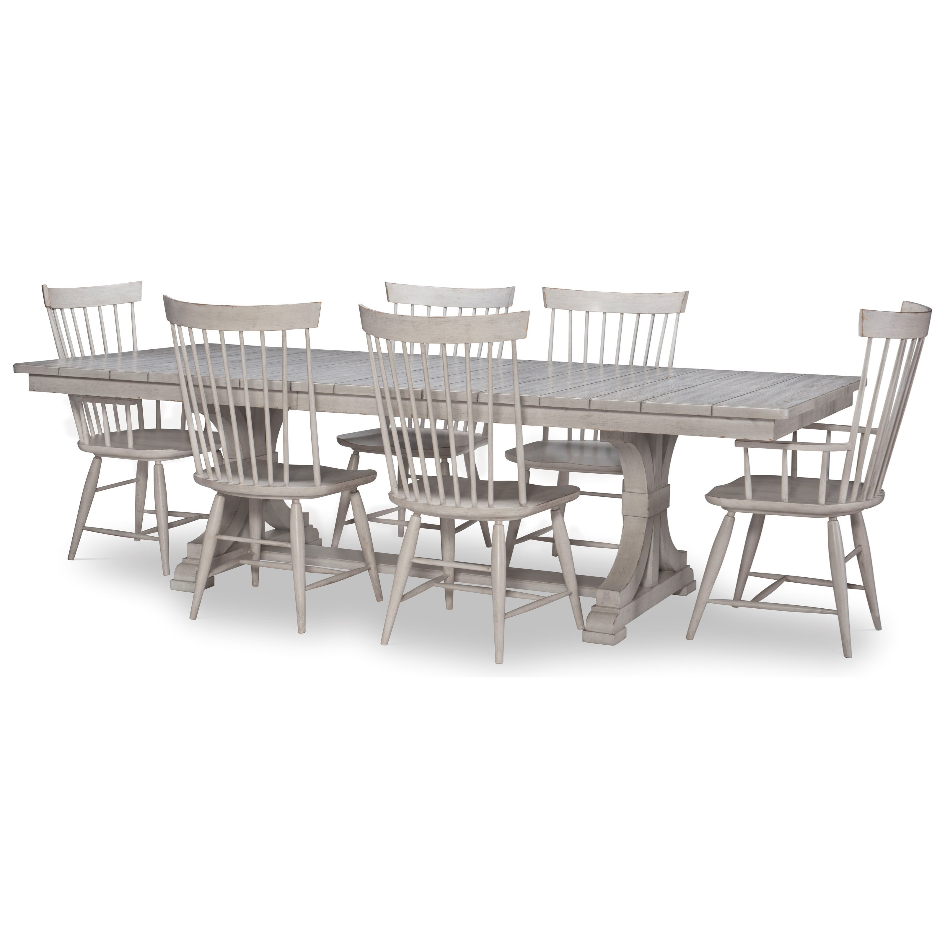 Legacy Classic Belhaven 9360140x4+9360622Kx1+9360141x2 7Piece Table