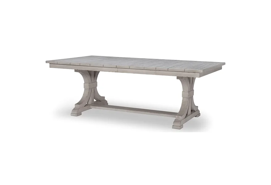 Belhaven Trestle Table by Legacy Classic at Pilgrim Furniture City